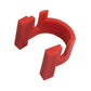 Red heater hose disconnect tool clip set with two U-shaped grips