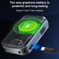 Portable alcohol tester with green backlit screen and Type-C charging port
