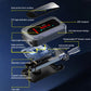 Portable alcohol tester component view with ABS housing, nozzle, and %BAC display