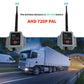 Wireless TX and RX modules with long antennas for AHD 720P PAL vehicle camera link