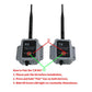 Pairing diagram for wireless TX and RX kit with two antennas and grey modules