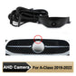 Front camera kit with black camera housing, cable bundle, and grille mounting point