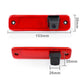 Red brake light camera bar, 153mm long with lens module dimensions