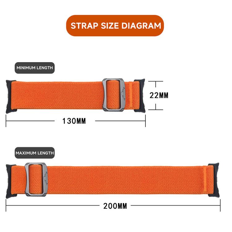 xDfind Elastic Nylon Watch Band, For Google Pixel Watch 5 / 4 / 3 / 2 / 1 41mm, For Google Pixel Watch 5 / 4 / 3 45mm