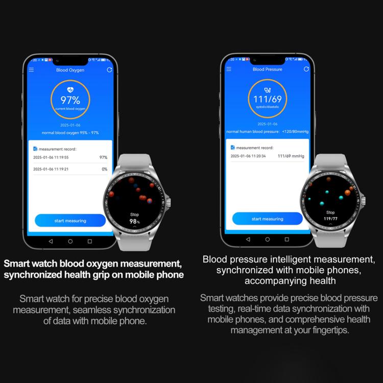 F36 1.46 inch TFT Color Screen 2 in 1 Bluetooth Earphone Smart Watch, Support Bluetooth Call / NFC