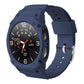 Midnight blue integrated TPU watch band with protective case for Galaxy Watch