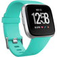 For Fitbit Versa 2 / Versa / Versa Lite xDfind Flat Holes Solid Color Silicone Watch Band, S, L