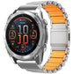 Magnetic Norman Buckle Integrated One-bead Titanium Alloy Watch Band, For Garmin 26mm