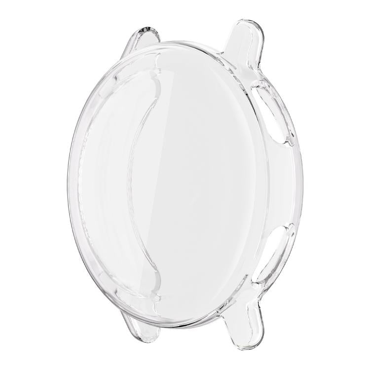 Garmin Vivoactive 5 watch cover in clear TPU with a full-face protective film