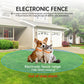 GPS pet anti-loss collar tracker on pets, with orange strap and white GPS device.