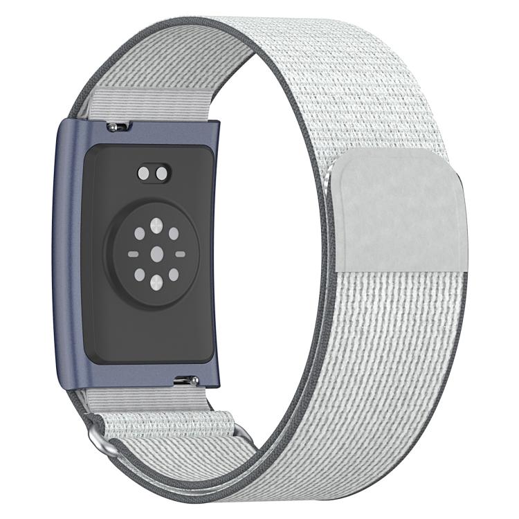 For Amazfit Helio Strap xDfind Covered Nylon Loop Band, 280mm Wristband, 420mm Arm Strap