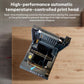 Xprinter thermal printhead and sensor assembly inside barcode label printer