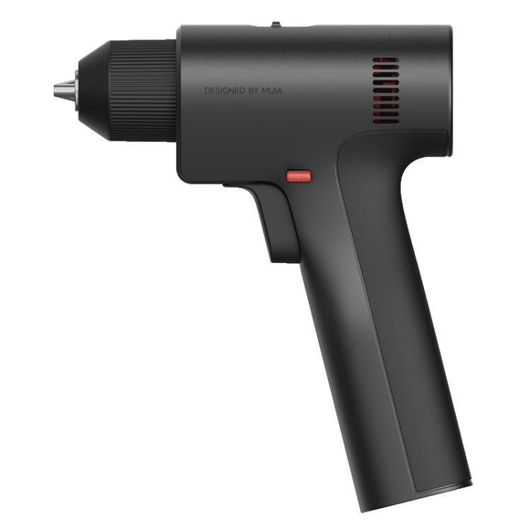 Xiaomi Mijia brushless cordless drill, black body with side handle and vent