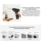 Cordless drill with bit set, shown for drilling wood and tile surfaces
