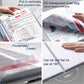 A4 Transparent Inner Pocket Document Storage Folder with Buckle, 20 Pockets, 30 Pockets, 40 Pockets, 60 Pockets, 100 Pockets