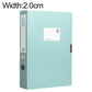 PP Thickened A4 Foldable File Storage Box, 3.5cm, 5.5cm, 7.5cm, 2.0cm