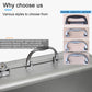 Aluminum portable toolbox with sturdy handle and black-lined interior compartment