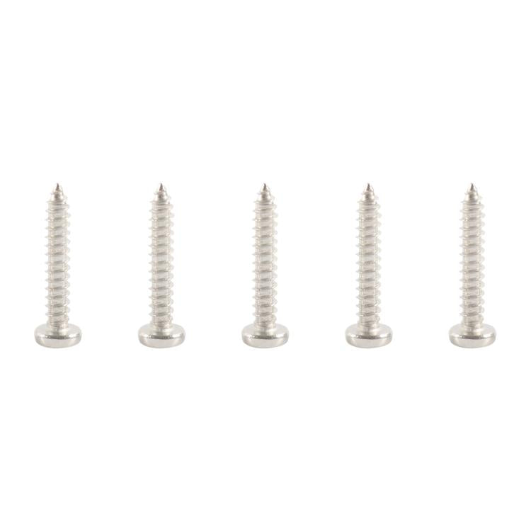 Set of silver mounting screws for solar ceiling ventilation fan