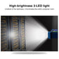 4K network coaxial simulation video surveillance tester with bright 3-LED light beam