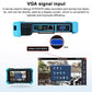 4K network coaxial simulation tester with VGA input and network port panel