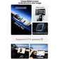 Wireless CarPlay converter device with silver body and black display window