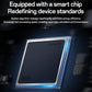 Wireless CarPlay adapter smart chip illustration with glowing circuit lines