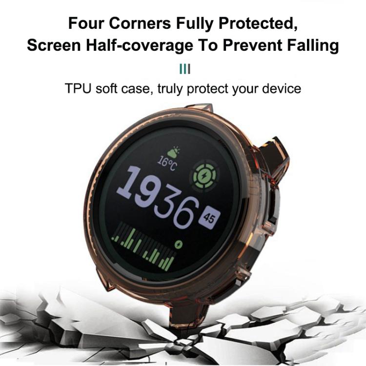 Candy Color Half Coverage Hollow TPU Watch Protective Case, For Suunto Vertical 2