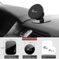 Magnetic car phone holder on dashboard with included mirror plates set