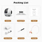 Smart robot camera packing kit: charging dock, power supply, manual, pet stick and screw tool