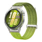 Double-Link Cloud Feel Breathable Nylon Loop Metal Connectors Watch Band, 18mm, 20mm, 22mm