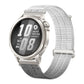 Double-Link Cloud Feel Breathable Nylon Loop Metal Connectors Watch Band, 18mm, 20mm, 22mm