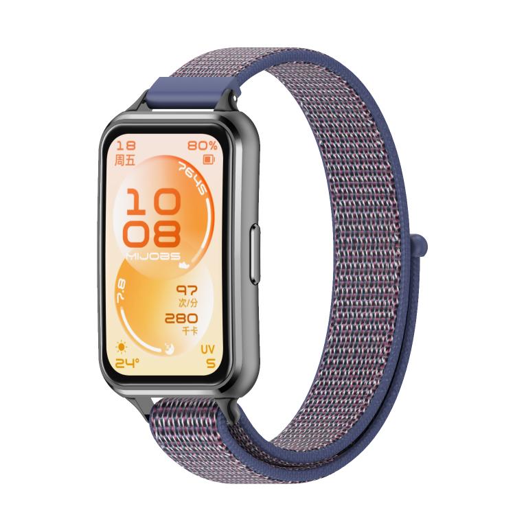 MIJOBS Breathable Nylon Loop Watch Band, For Huawei Band 11 / Band 11 Pro