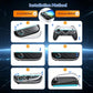 Installation steps for clear console case and tempered glass screen protector