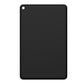 Black thin smart card GPS Bluetooth tracker back panel with corner mounting hole.