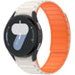 Three Beads Magnetic Silicone Watch Band, For Galaxy Watch 7 / 6 / 5 / 4