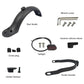 Rear fender accessory set: fender, tail light, silicone sleeve, bracket, screws, wrench