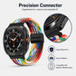 5 Pack xDfind Magnetic Buckle Nylon Braid Loop Watch Band, For Galaxy Watch9 / 8 / 8 Classic