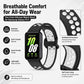 5 Pack xDfind Two Color Silicone Breathable Watch Band, For Galaxy Fit3