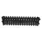 Electric scooter battery plastic frame, black rail with many socket holes for Xiaomi Mijia M365