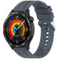 xDfind Stitching Silicone Sport Watch Band, 22mm
