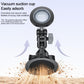Yesido vacuum suction cup mount with one-button lock and clamp arm