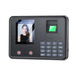 Yesido face fingerprint attendance machine front view with keypad, display, and green sensor