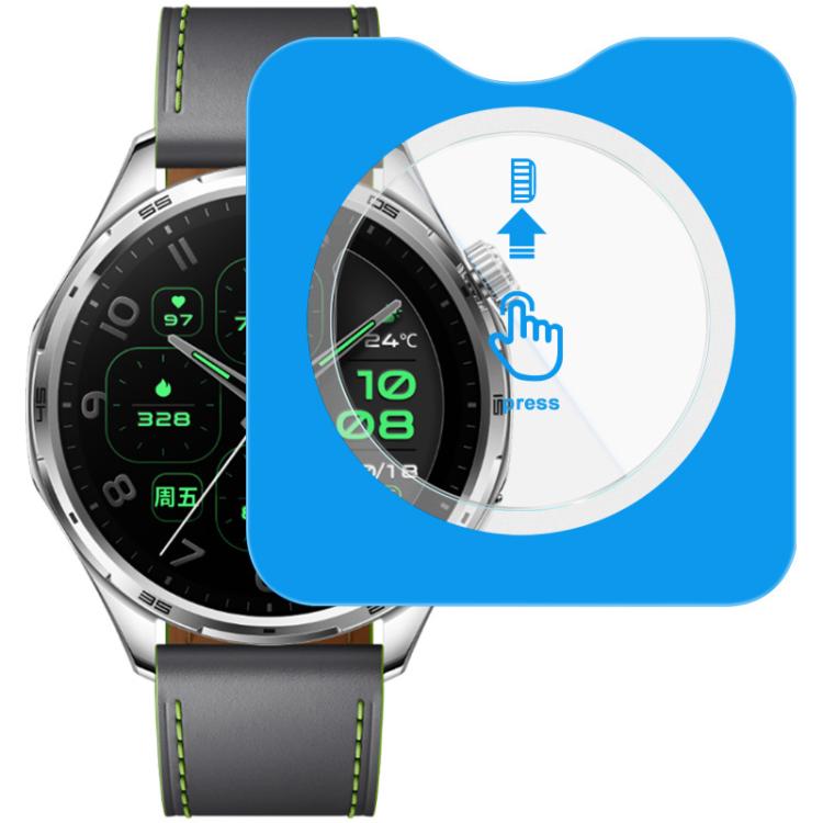 imak Tempered Glass Watch Film, Self-positioning Version, For Honor Watch 6 Plus