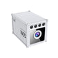 White mini wireless HD camera with quad LEDs and front lens window