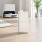 Replacement robot vacuum filter, white pleated cartridge