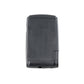 Black car key fob remote shell back cover with side seam and cutouts