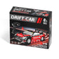 Remote-control drift car toy box with red-and-black car artwork