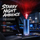 Car aroma diffuser with blue top light and projected red light beams