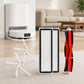 Robot vacuum replacement parts set: pleated filter, filter box, red brush and side brush