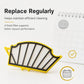 Replacement filter for regular swapping, with check and calendar indicators